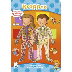 Den store flapbog: Kroppen - Faktabog i pap - Forlaget Bolden