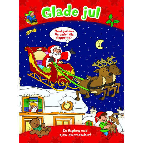 Glade jul - Den store flapbog i pap - Forlaget Bolden