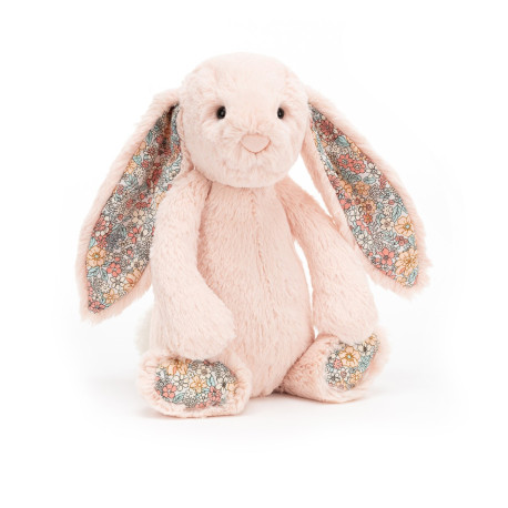 Blush blossom kanin - Mellem Bashful bamse - Jellycat