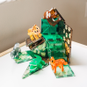 Jungle Animals - 25 stk. byggemagneter & dyr - Magna-Tiles