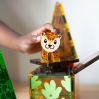 Jungle Animals - 25 stk. byggemagneter & dyr - Magna-Tiles