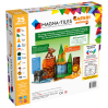 Safari Animals - 25 stk. byggemagneter & dyr - Magna-Tiles