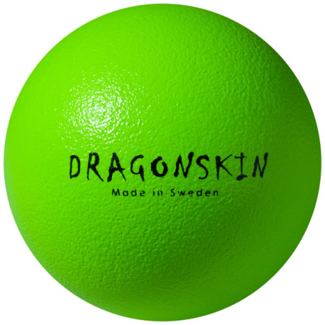 Neongrøn mellem Dragonskin skumbold - 9 cm - COG