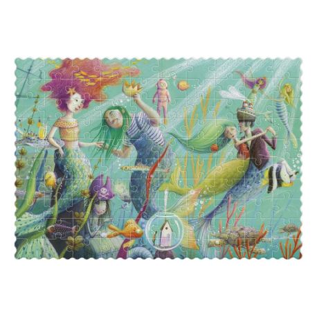 My Mermaid - Rejse puslespil 100 brikker - Londji