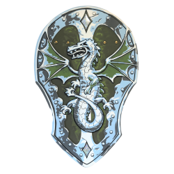 Metallic Drageskjold - EVA-skum