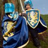 Noble Knight Blue ridderkappe - Liontouch