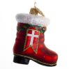 Julemandens støvle med dannebrogsflag - Julepynt - Brink Nordic