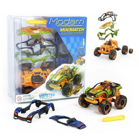 Turbo MT Jurassic Beast Monster Truck - Saml selv bil - Modarri