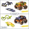 Turbo MT Jurassic Beast Monster Truck - Saml selv bil - Modarri
