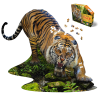 I am Tiger - Puslespil 1000 brikker - Madd Capp Puzzles