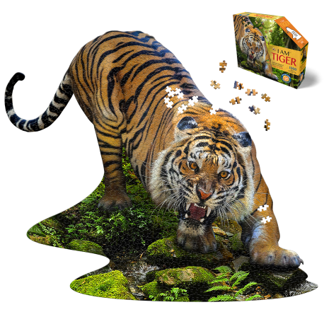 I am Tiger - Puslespil 1000 brikker - Madd Capp Puzzles