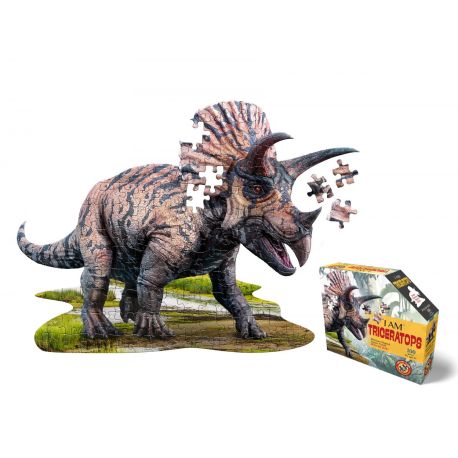 I am Triceratops - Puslespil 100 brikker - Madd Capp Puzzles