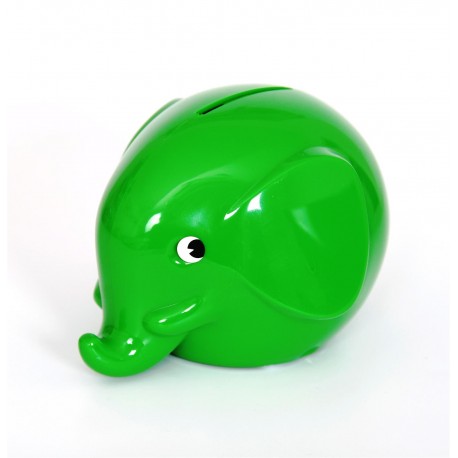 Grøn elefant sparebøsse - Mini - Norsu