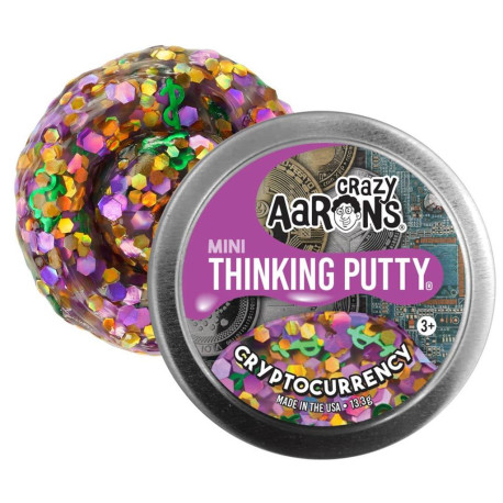 CRYPTOCURRENCY - Mini Thinking Putty slim - Crazy Aarons