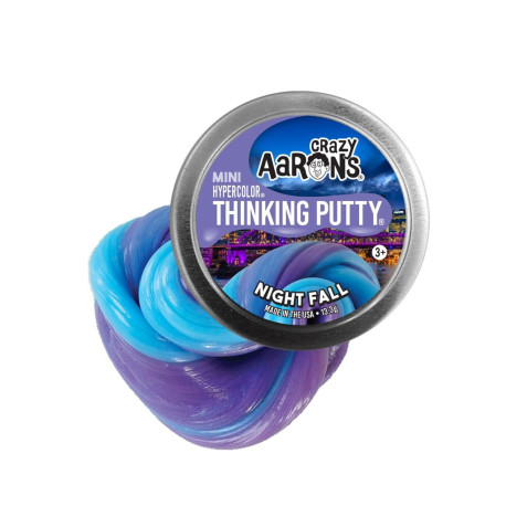 NIGHT FALL - Mini Hypercolor Thinking Putty slim - Crazy Aarons