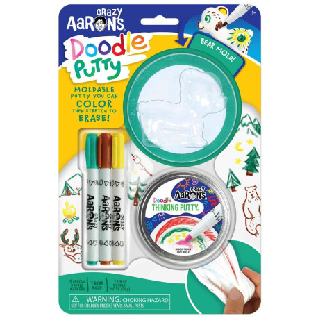 BEAR - Doodle Thinking Putty - Crazy Aarons