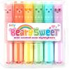 Beary Sweet - 6 mini highlightere med duft - Ooly