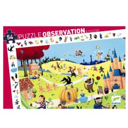 Eventyr - Observations puslespil 54 brikker - Djeco