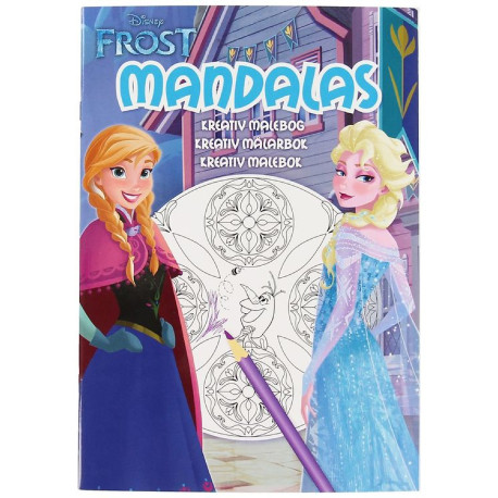 Frost - Mandalas malebog - Karrusel Forlag
