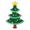 Juletræ - Små midi perler & plade - Hama