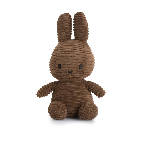 Brun Miffy bamse - Fløjl 23 cm - Bon Ton Toys