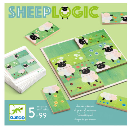 SheepLogic - Hjernevrid spil - Djeco