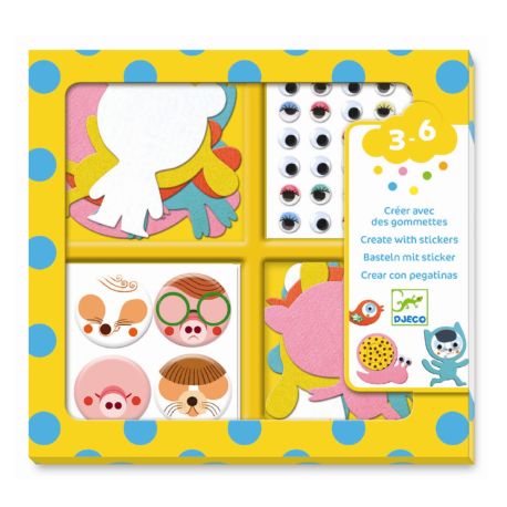 Jeg elsker dyr - Skab dine egne søde dyr - Djeco