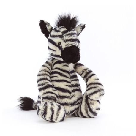 Zebra (Ny) - Mellem Bashful bamse - Jellycat
