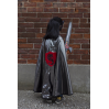 Vendbar drage & ridderkappe med maske - Udklædning (5-6 år) - Great Pretenders