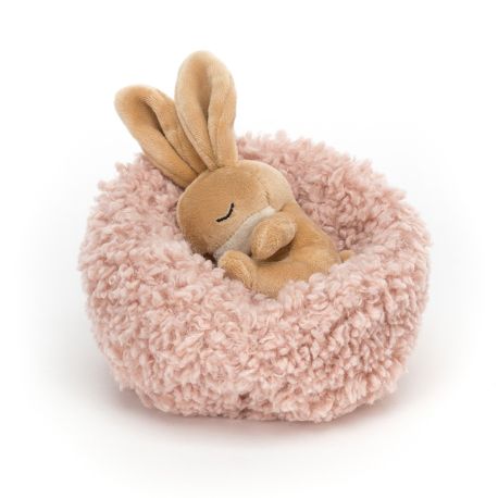 Hibernating Kanin i rede - Bamse - Jellycat