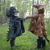 Triceratops kappe & kløer - Udklædning (4-6 år) - Great Pretenders