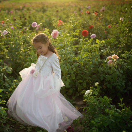 Golden Rose prinsessekjole - Udklædning (5-6 år) - Great Pretenders