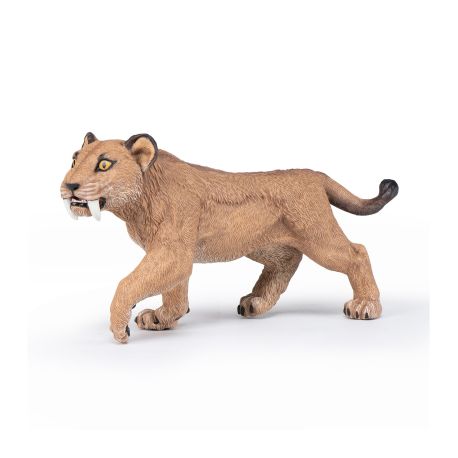 Ung Smilodon sabelkat - Forhistorisk dyr figur - Papo
