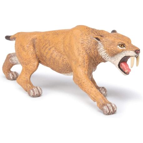 Smilodon sabelkat - Forhistorisk dyr figur - Papo