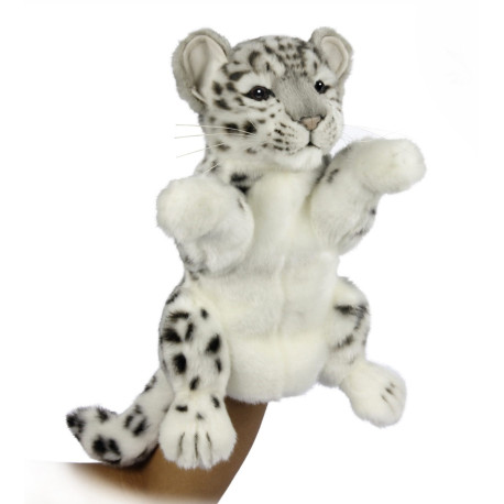 Sne leopard hånddukke - Hansa