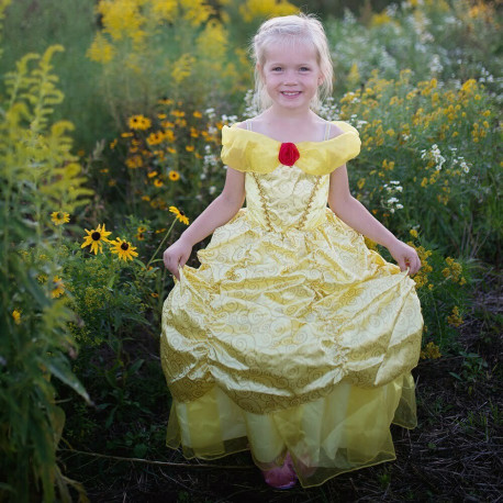Belle prinsessekjole (3-4 år) - Great Pretenders
