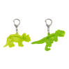1 stk. Dinosaur refleks - Nøglering & taskepynt - Spiegelburg