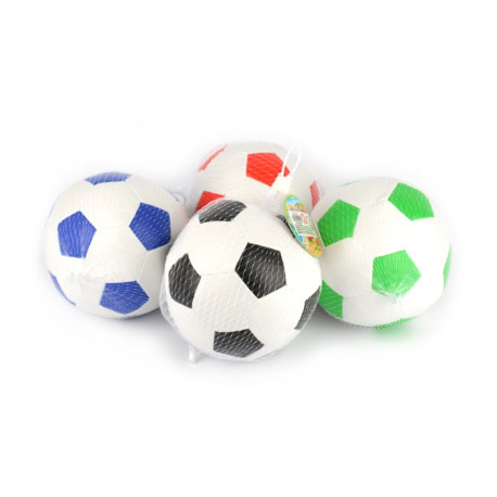Blød fodbold - 17,5 cm - Assortede farver