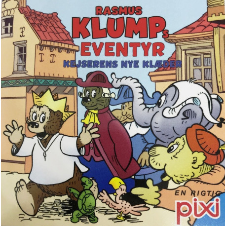 Rasmus Klump Kejserens nye klæder - Pixi bog - Carlsen