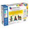 Byggemagneter 100 stk. i klare farver - Magna-Tiles
