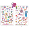 Bright Birds - Metallic tatoveringer - Djeco