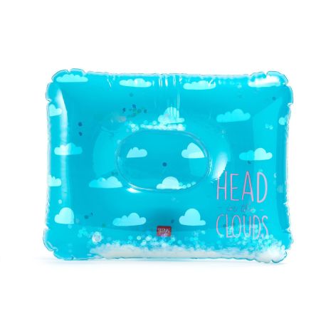 Head in the Clouds - Oppustelig pude til strand, pool eller camping