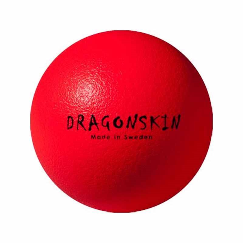 Rød Dragonskin skumbold - 9 cm