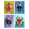 3D Insekter - Kreativ æske med papir (7-12 år) - Djeco