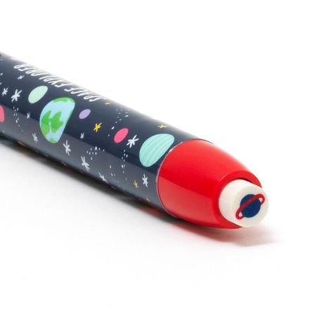 Space Explorer viskelæder pen