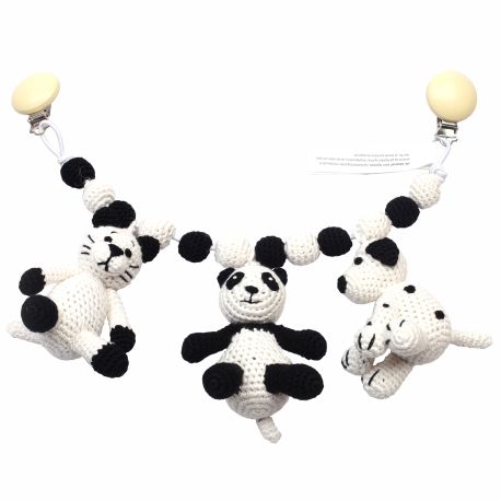 Kat - Panda - Hund - Barnevognsophæng - NatureZOO