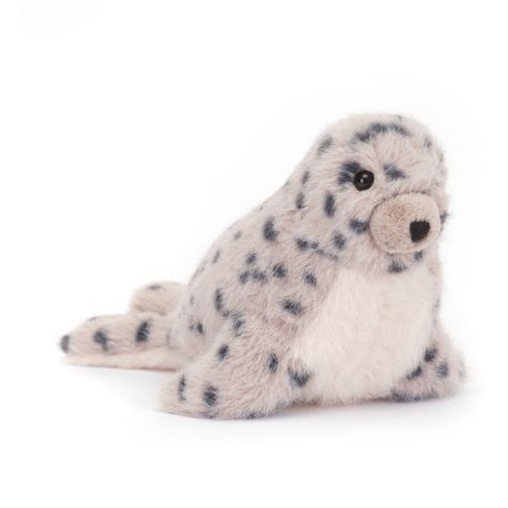 Nauticool plettet sæl - Ocean bamse 10 cm - Jellycat