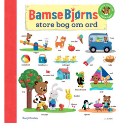 Bamse Bjørns store bog om ord - Papbog med flapper - Carlsen