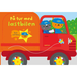 På tur med lastbilen - Papbog med hjul - Carlsen