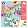Feer sprællemandsdukker - Saml & farvelæg (6-10 år) - Djeco